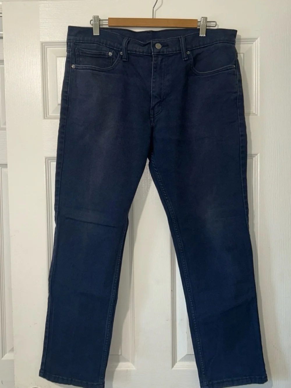 Levi's Men's Navy Straight Jeans